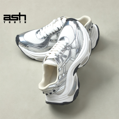 ASHYOUTH2026增高鞋老爹鞋