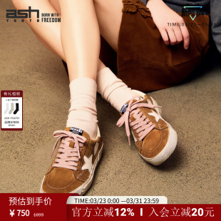 美式 新款 复古脏脏鞋 休闲板鞋 子 ASH 系带鞋 YOUTH「星糖」2026春季