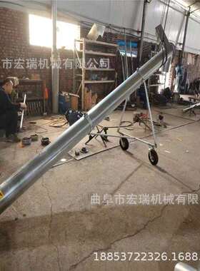 螺旋式输送机污泥用厂 鸡场抽粪机价格养殖场化粪池沼气池抽粪机