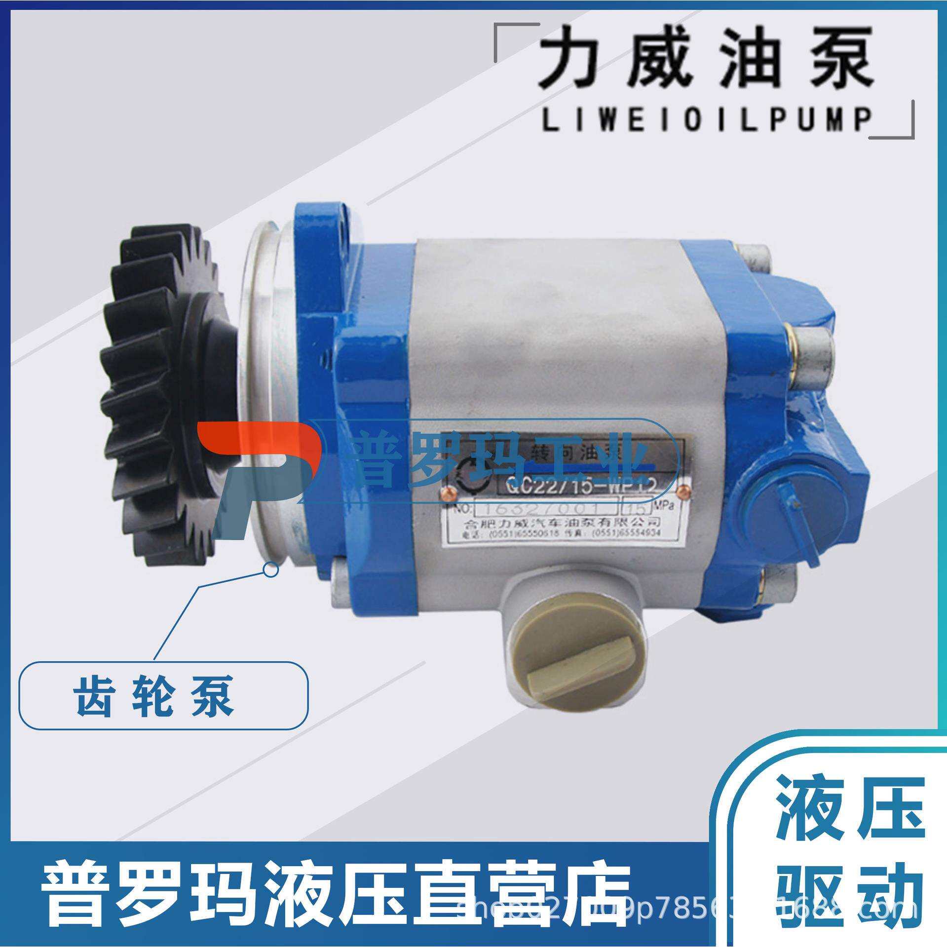 QC13/12-D10WX合肥力威液压3407020-155-CS2A客汽车 动力泵转向泵