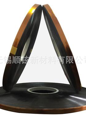 现货供应大量电磁线用F46聚酰亚胺簿膜 FH金黄色绝缘薄膜