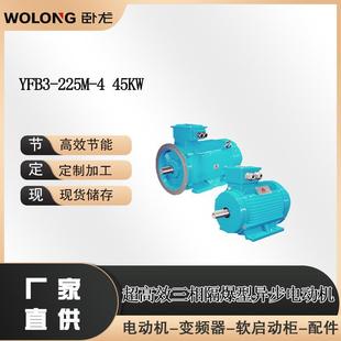45KW煤矿专业隔爆型电机YBJ煤矿防爆电动机 YFB3 225M