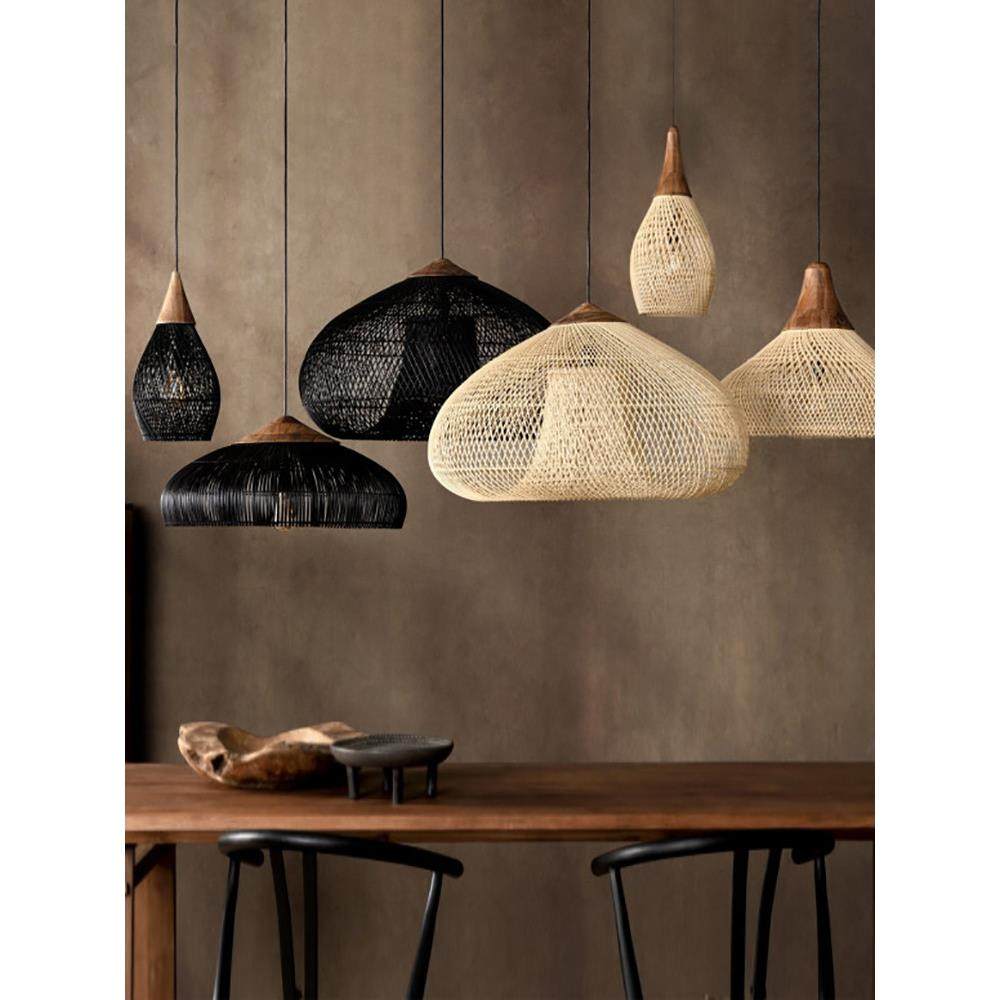 东南亚复古吊灯民宿卧室客厅餐厅茶室柚木藤编灯手工编织餐饮灯具,电子元器件市场,其它元器件,淘宝优惠券,粉丝福利购,淘宝优惠卷