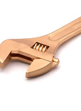 WEDO维度工具铍青铜铝青铜防爆活扳手大开口可调节防爆扳手BE125