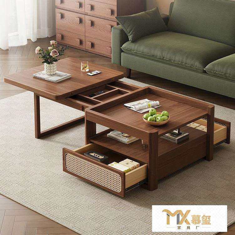 全实木日式茶几简约餐桌折叠客厅一体实木茶桌组合小户型移动,鲜花速递/花卉仿真/绿植园艺,割草机/草坪机,淘宝优惠券,粉丝福利购,淘宝优惠卷