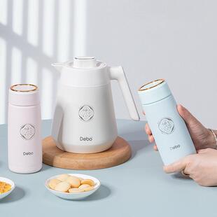 徳铂保温水壶家用316不锈钢内胆热水壶保温杯套装保温瓶恒温