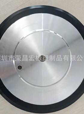 厂家定 制PF-300真空吸盘两孔 圆形黑色吸盘