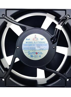 SANJUN三巨SJ1725HA3 AC380V 交流轴流风机17cm散热风扇 滚珠耐磨