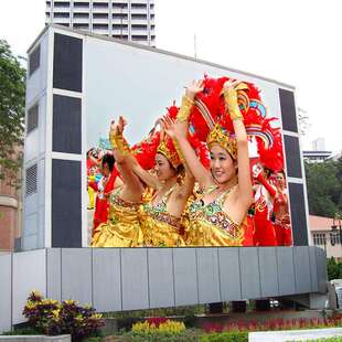 户外led全彩供应 p10表贴高清全彩LED单元板模组 停车场显示屏