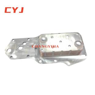 机油散热冷却器 3918176 6735 2110 6BT5.9机油芯片 6D102