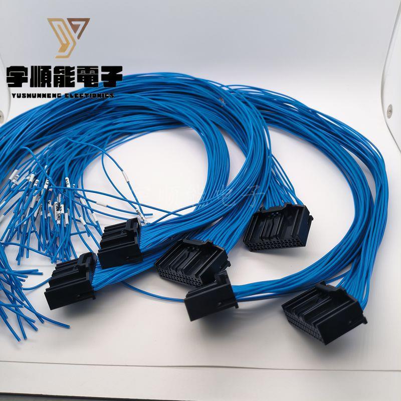 LOTES得意/嘉泽新能源汽车线BMS插头线束 AAUS01AS0-024K01 24PIN