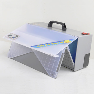 负压喷涂箱模型喷漆上o色工作台排风箱排风机模型通风换气小型抽