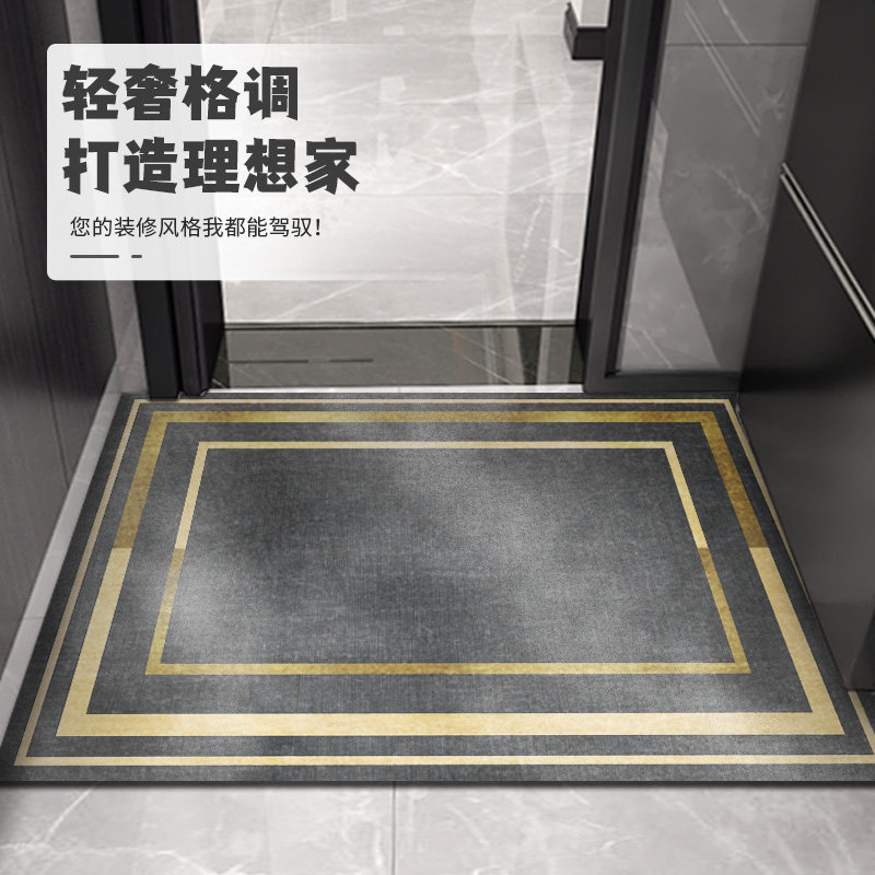 门厅地垫入户门垫浴室防滑垫卫生间吸水地板垫玄关垫门Z口地毯门