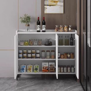 T25cm靠墙薄款 实木生态板极窄厨房超薄餐边柜杂物柜边柜15