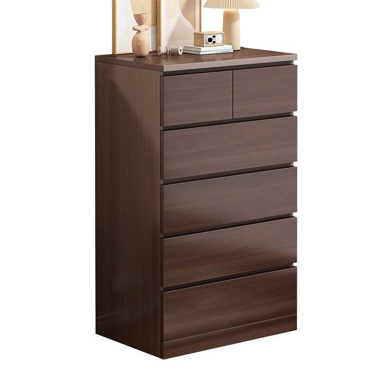 靠墙五斗柜简约现代卧室床头收纳柜斗柜客厅五斗橱抽屉柜子储物柜