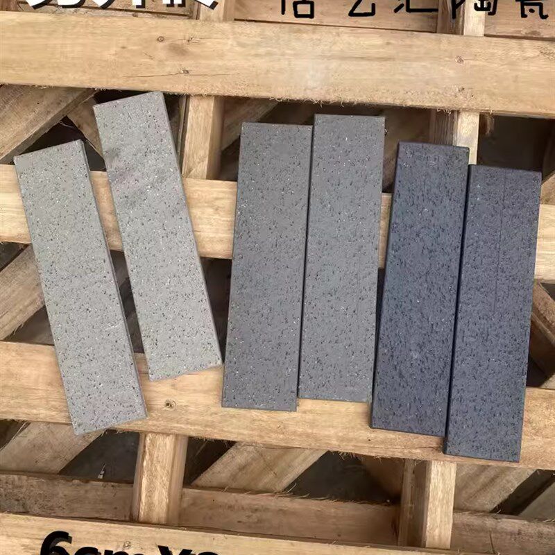 古建筑通体劈开砖60X240X11外墙砖庙宇园林围墙砖Y拉毛面陶土砖