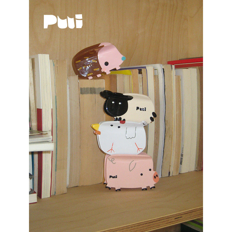 puui原创可爱抓夹动物发夹