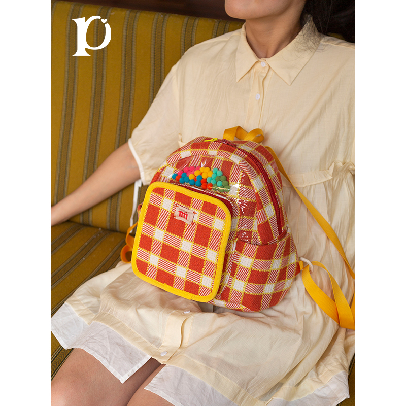 Puui原创生活新款清新双肩包