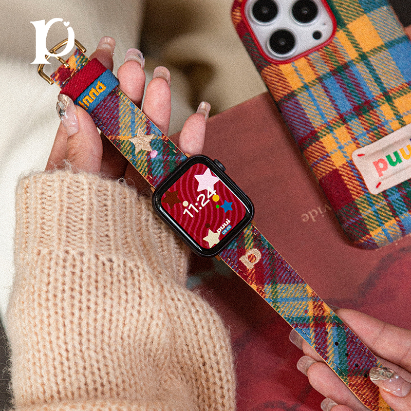 原创适用Applewatch苹果S9表带