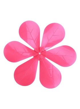 风车串悬挂幼儿h园风车装饰 户外 旋转树叶厚款塑料一体成形免安