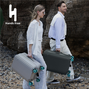 御行新款大容量行李箱女拉杆箱旅行箱登机箱密码箱24寸行李箱学生