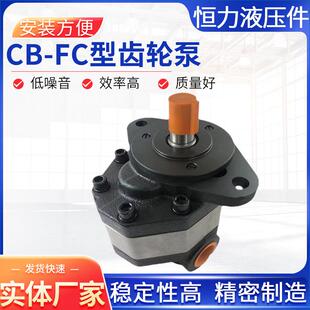 液压油泵CB-FC齿轮泵大扭矩压力泵大流量高压齿轮油泵