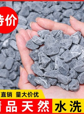 灰黑色砾石水h洗石枯山水日式庭院造景装饰景观鹅卵石碎石子小石