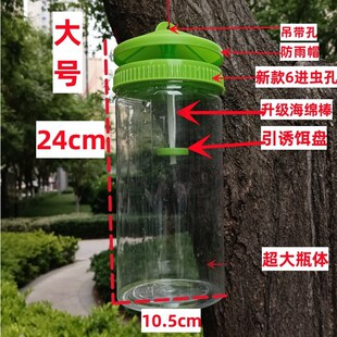 苍蝇捕捉器桶果蝇诱捕器捕蜂户外捕蝇器苍蝇诱捕器自动捕捉器新款