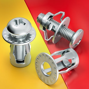 花瓣膨胀螺丝螺母拉铆铆钉螺丝固定卡扣空心铁皮膨胀螺栓螺丝大全