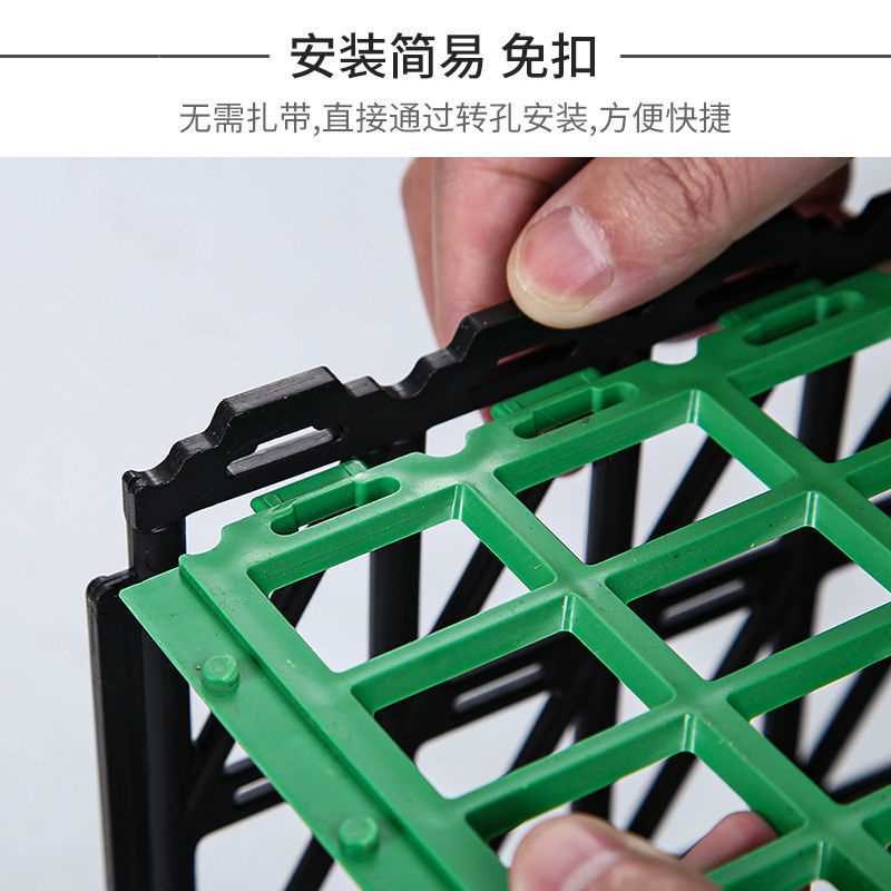 水果护栏生鲜塑档板超市堆头围栏果蔬分隔板蔬菜展架货架可拆卸塑