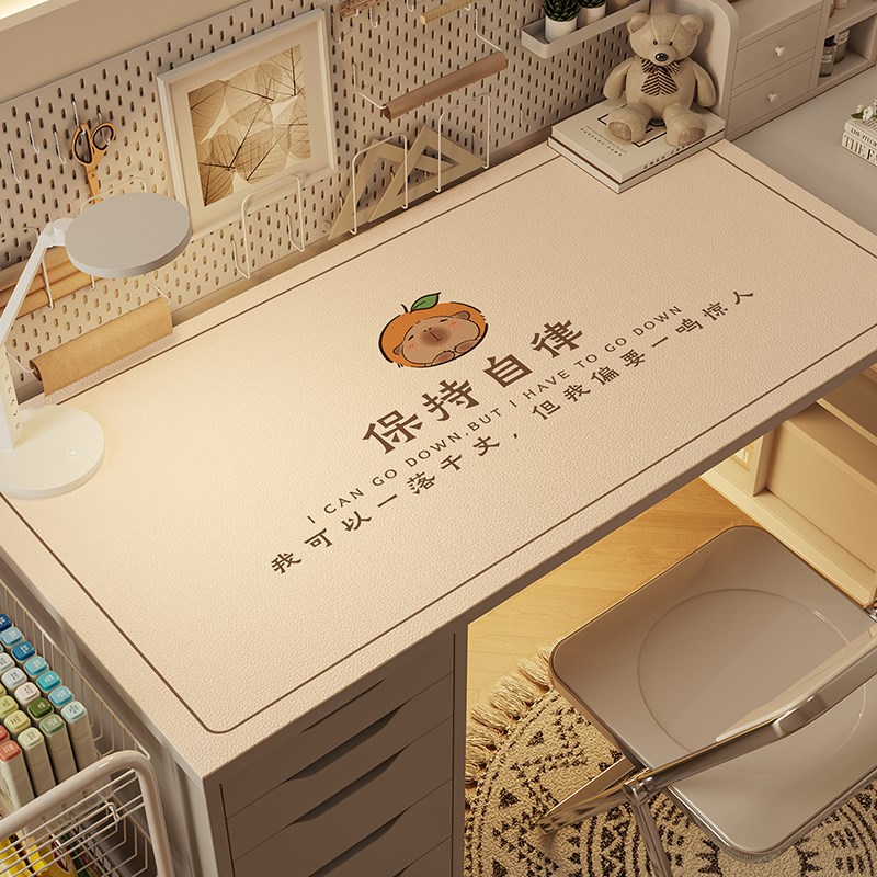 M新款桌布学生书桌写字台防水可擦洗儿童学习办公桌保护垫子