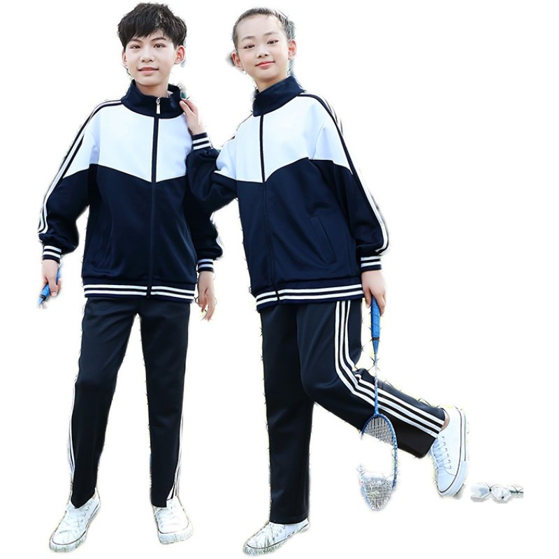 春季新款中小学生校服两件套三件套小学生校服班服园服运动衫定制