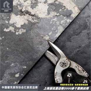 超薄柔性石d材大理石岩石薄片薄岩板石片饰面贴材拓采岩天然石皮