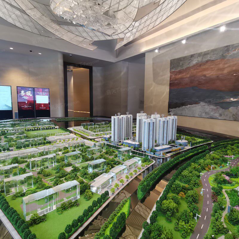 沙盘模型楼盘地形地貌立体场景制作工业园农业新能源厂区模型