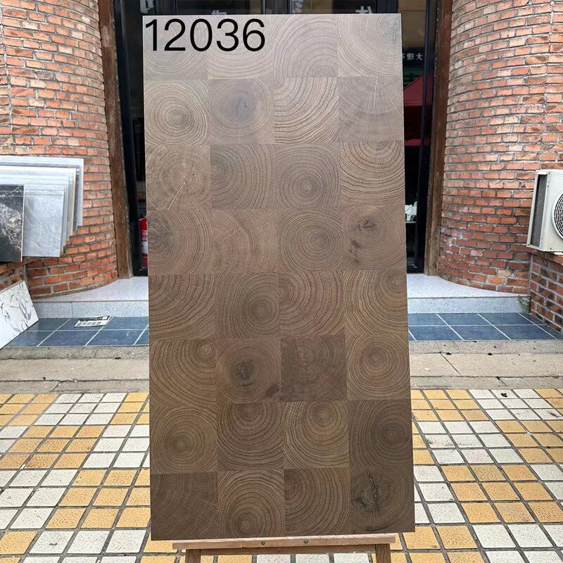 法式几何年轮600x1200仿木纹瓷砖客餐厅卧室走廊阳台厨房防滑地砖