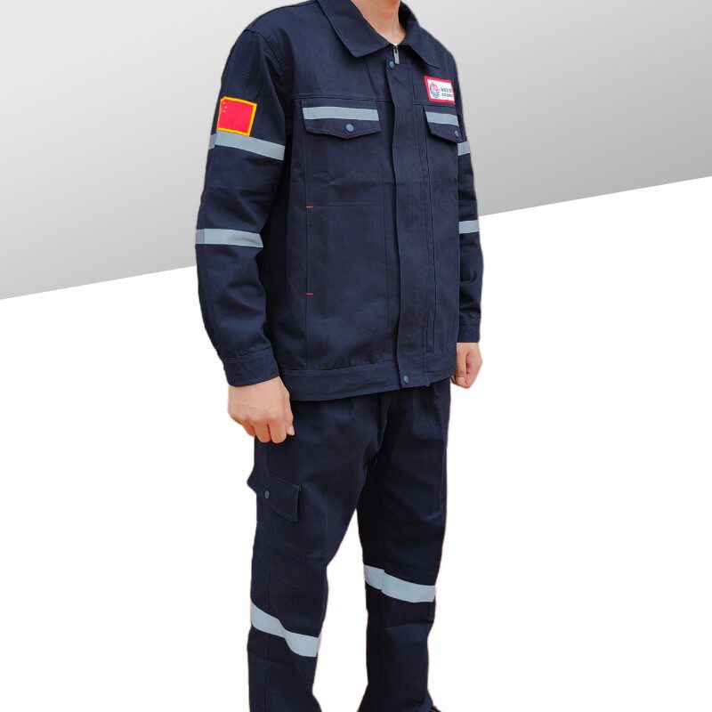 工作服套装男电焊焊工劳保服春秋冬防烫耐磨阻燃井下船厂工装