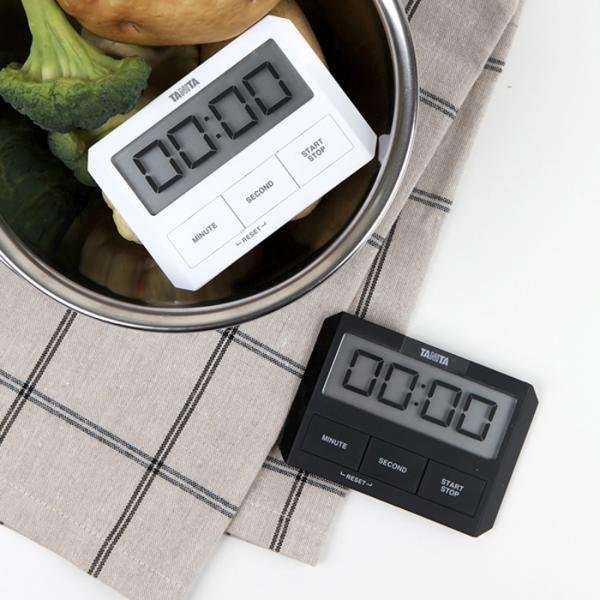 TANITA百利达TD-409计时器电子倒计时提醒器超薄厨房定时器