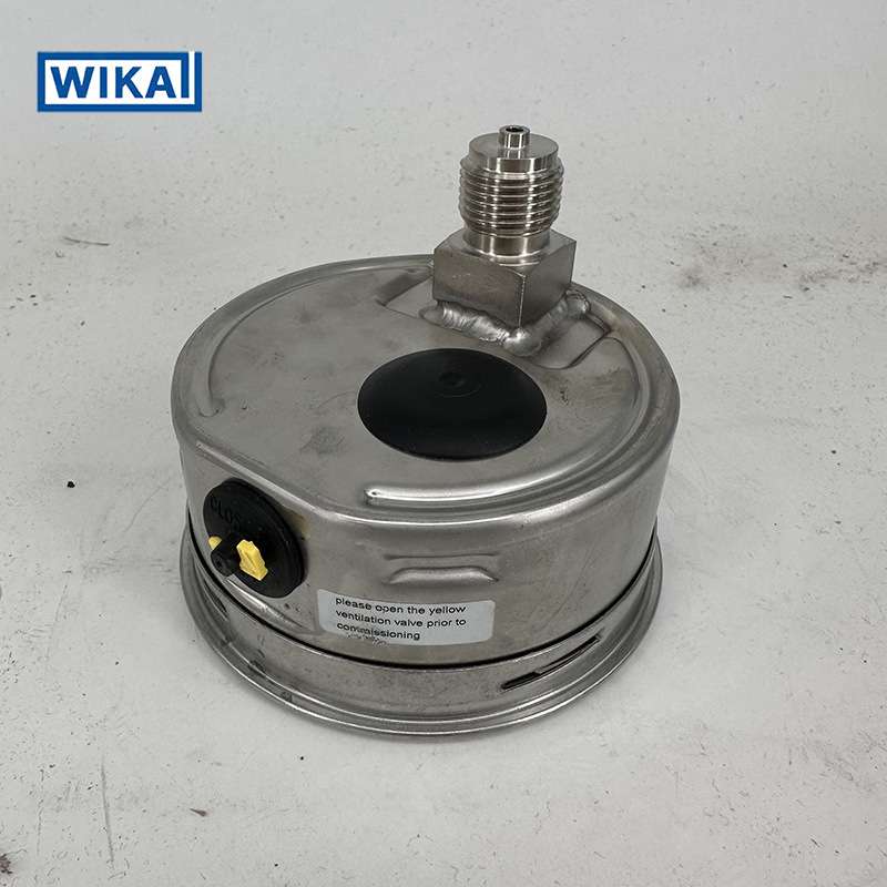 WIKA压力表633.50.100系列 全不锈钢结构工程机械用威卡压力表