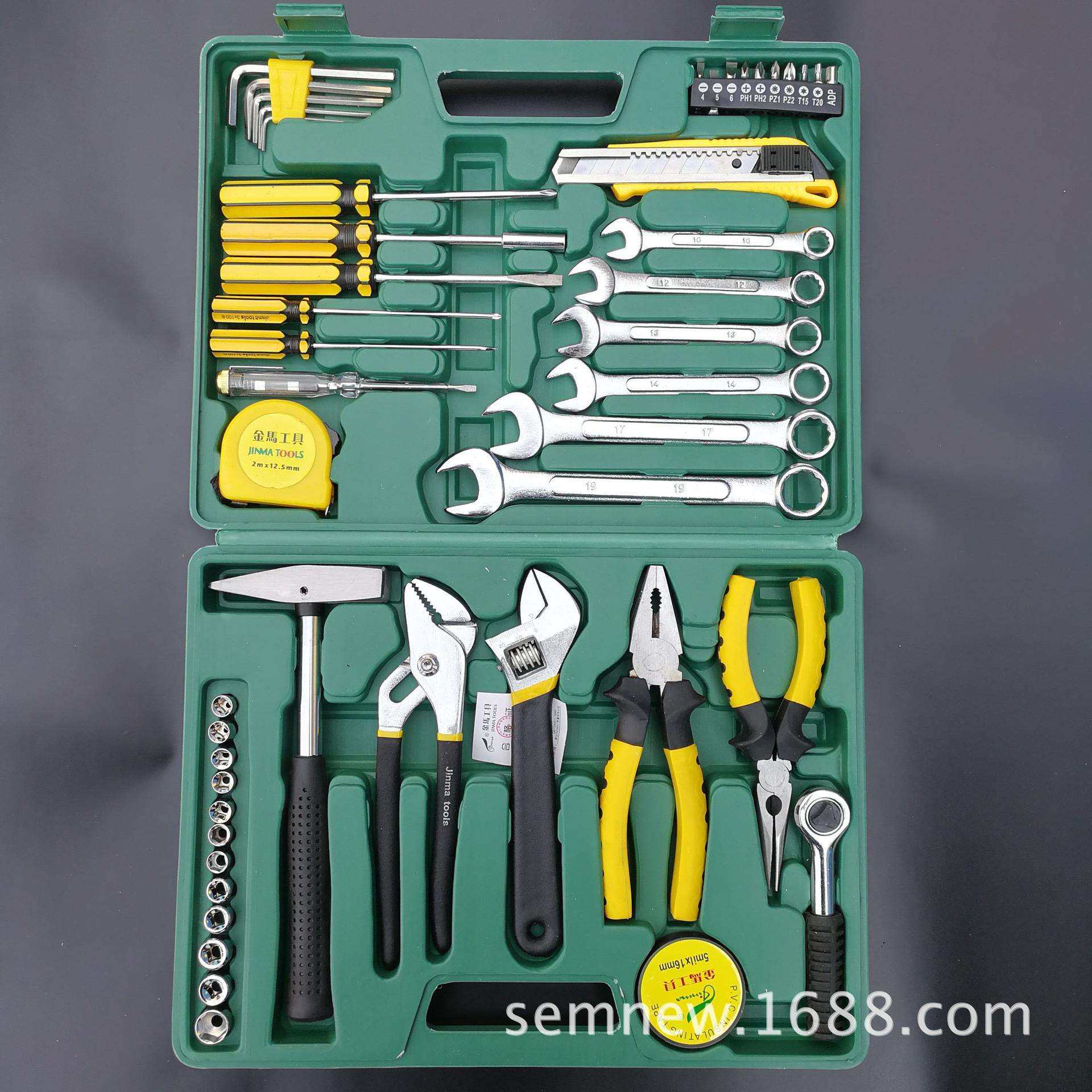 组合工具 49PCS机修工具组合 49件套组合工具 49件机修工具