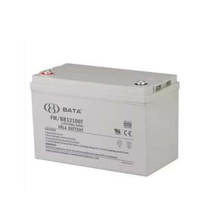 BATA鸿贝蓄电池FM 12V100ah船舶通信电力设备EPS机房用 BB12100T