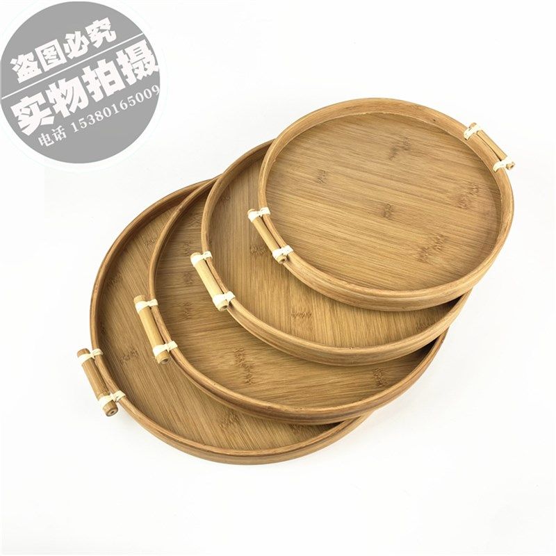 圆形竹木托盘烤全羊羊排羊腿烤肉盘烤乳猪烤鸡鸭盘子茶水托盘包邮,餐饮具,盘,淘宝优惠券,粉丝福利购,淘宝优惠卷