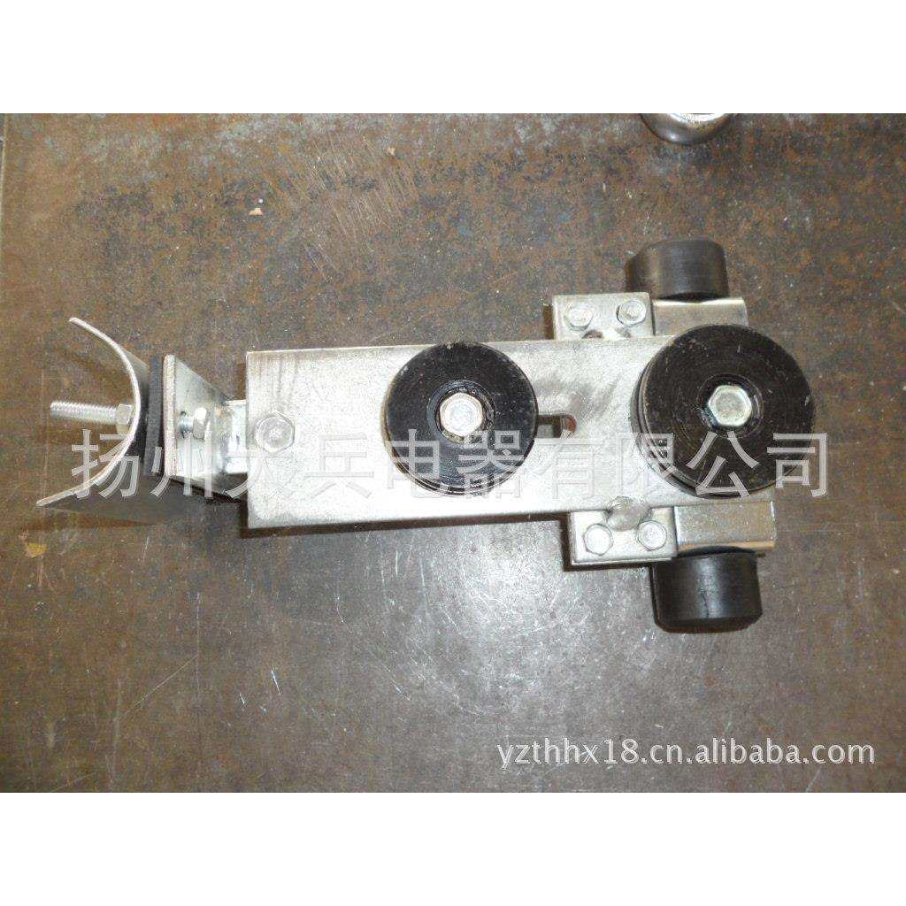 双角钢滑轨上悬挂装置X3J4,双角钢滑轨L-25*4,图集06D401-1