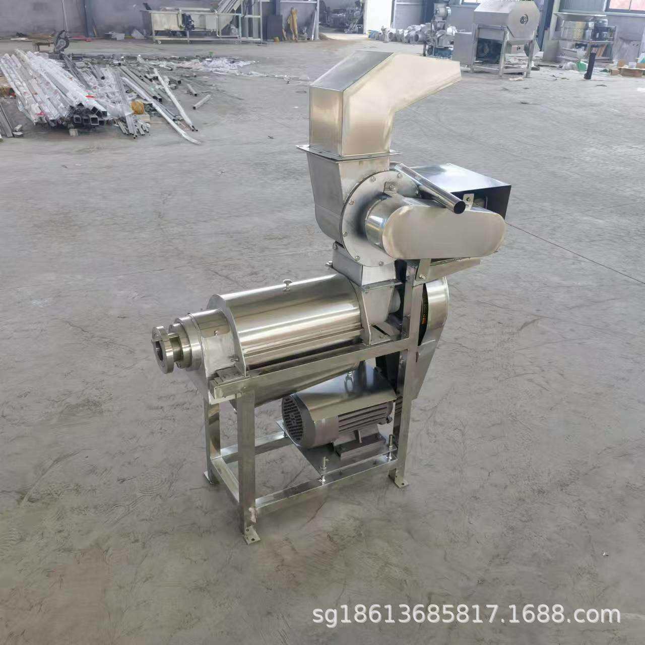 大型去皮去籽榨汁机 水果破碎压榨原汁机 菠萝梨子火龙果破碎榨汁