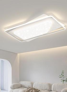 现代纯货图北欧白色吸顶灯LED房间吸顶灯卧室客厅简约