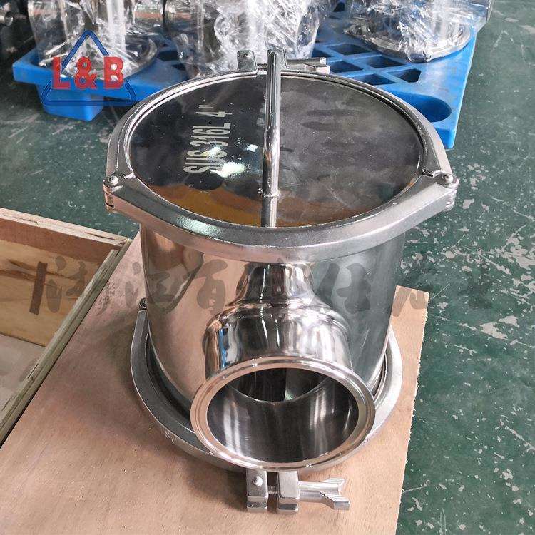 湿法式不锈钢304管道磁性过滤器 高斯磁棒过滤器 管道过滤设备