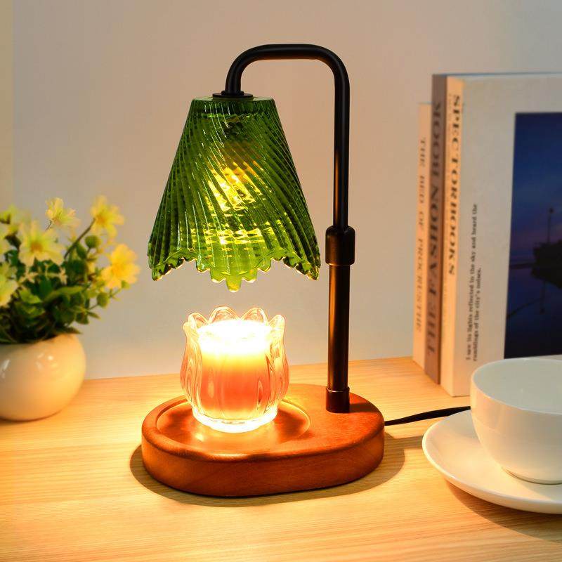 融蜡灯跨境特色创意香熏灯卧室床头照蜡烛浪漫可定时调光氛围灯