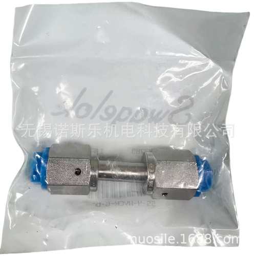 Swagelok 可旋转内螺纹VCR接头SS-4-WVCR-6-DF