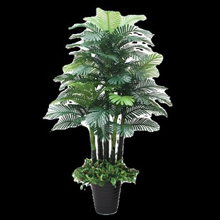 仿真绿植盆栽室内装饰大型仿生散尾葵植物葵树客厅摆件办公室造景