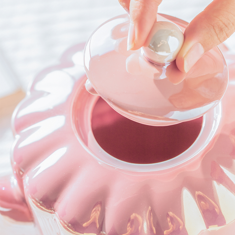 珍珠陶瓷水果茶壶单壶花茶壶家用咖啡杯子英式下午茶茶具套装泡茶