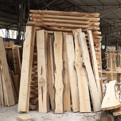 原木板实木底座原木板料边角料柏木木料松M木木块木条手工材料木